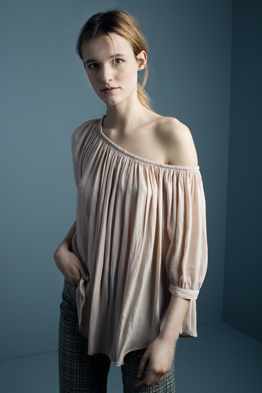 Smythe Gipset Blouse in Shell Pink Smythe Gipset Blouse in Shell Pink