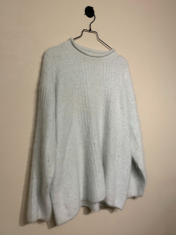 Vintage Angora Jumper - White Vintage Angora Jumper - White