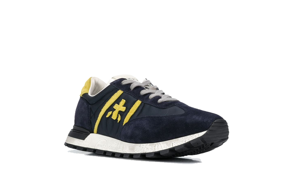 Premiata Johnlow Sneakers - Navy/Yellow Premiata Johnlow Sneakers - Navy/Yellow