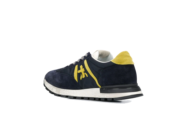 Premiata Johnlow Sneakers - Navy/Yellow Premiata Johnlow Sneakers - Navy/Yellow