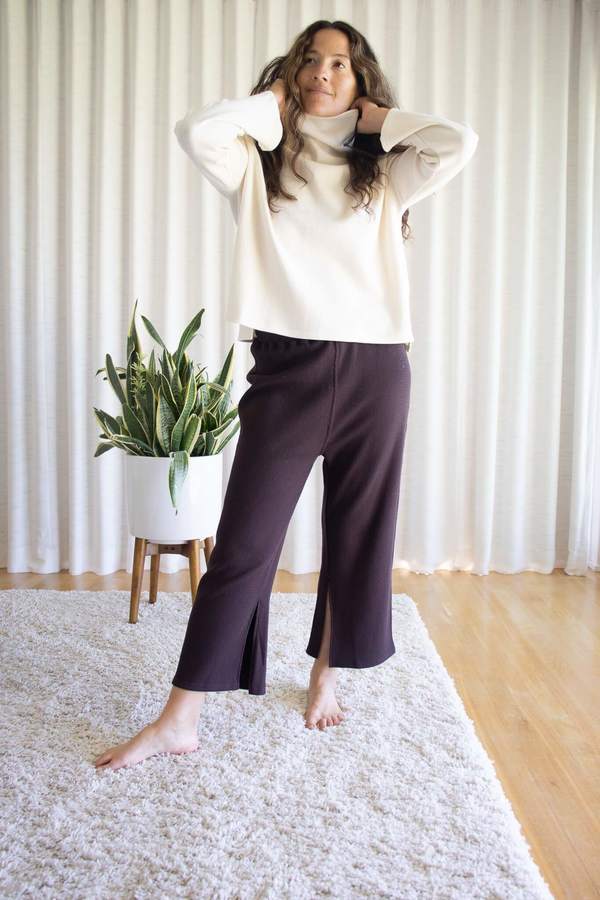 Ichi Antiquités Natural Turtleneck Ichi Antiquités Natural Turtleneck