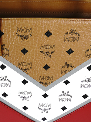 MCM M MOVE VIS SHOPPER MED CD bag - red MCM M MOVE VIS SHOPPER MED CD bag - red