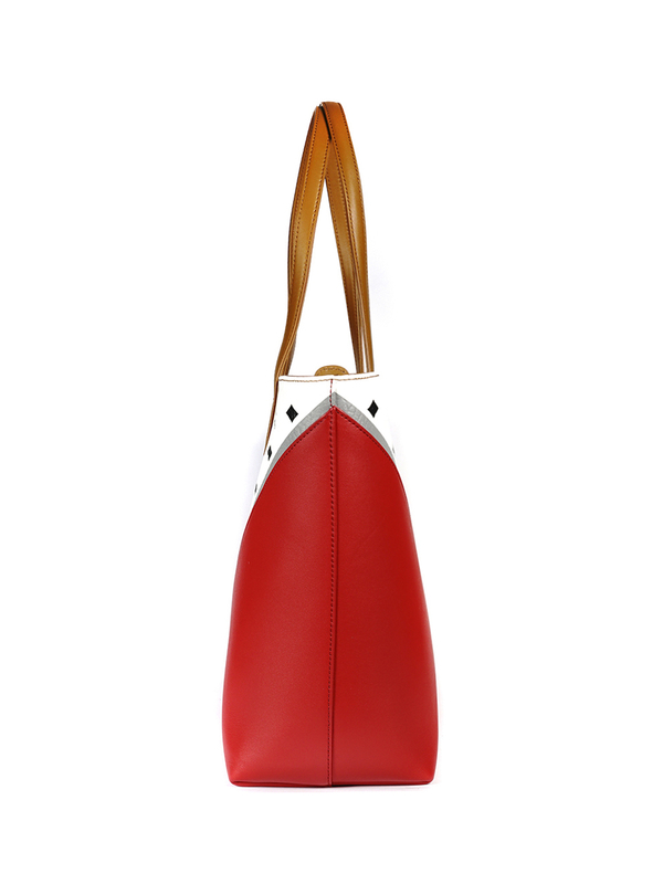 MCM M MOVE VIS SHOPPER MED CD bag - red MCM M MOVE VIS SHOPPER MED CD bag - red
