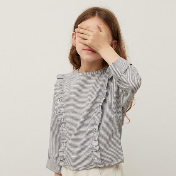 Kids Polder Cassis Top - Grey Kids Polder Cassis Top - Grey