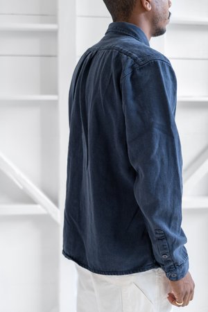 Jungmaven TOPANGA SHIRT top - NAVY Jungmaven TOPANGA SHIRT top - NAVY