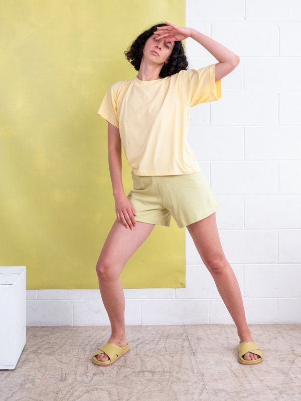 FME Apparel Jersey Raglan Tee - Lemon FME Apparel Jersey Raglan Tee - Lemon