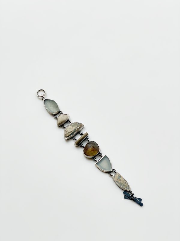 Terri Logan Stone Bracelet - Sterling silver Terri Logan Stone Bracelet - Sterling silver
