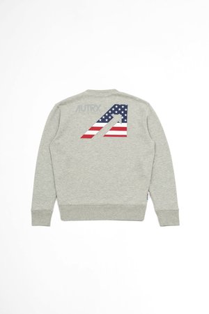Autry logo Sweatshirt - grey Autry logo Sweatshirt - grey