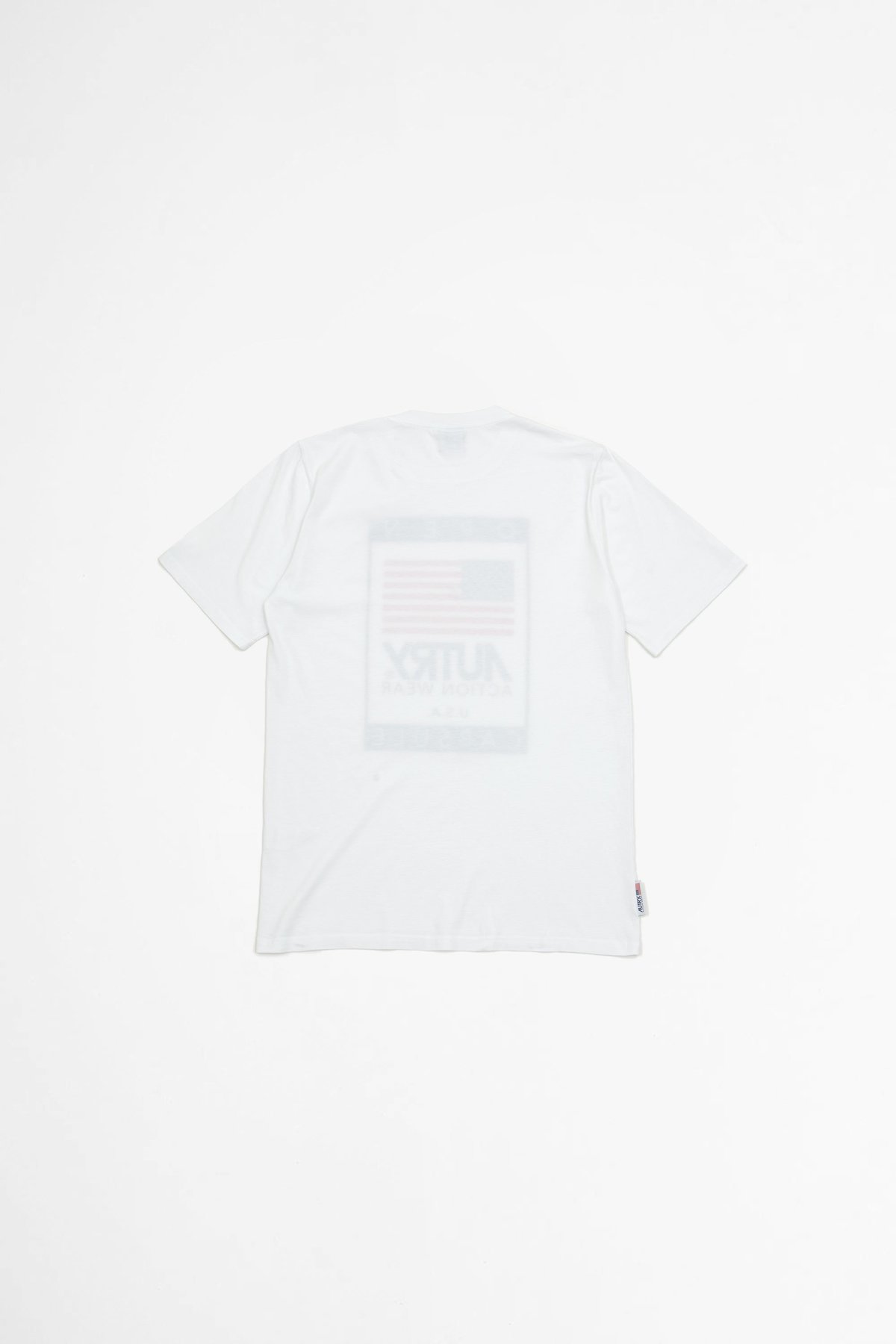 【関税&送料込】Autry White Cotton T-Shirt Autry T-Shirts, male, White, Size: XS White Cotton T-shirt