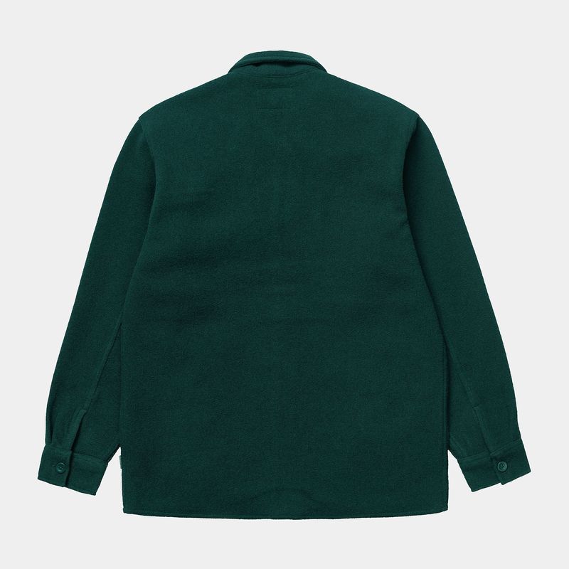 CARHARTT WIP Carhartt Owen Shirt Jacket Bottle Green