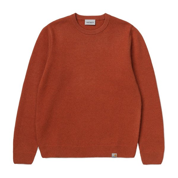 Carhartt WIP Allen Sweater - Cinnamon Carhartt WIP Allen Sweater - Cinnamon