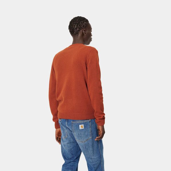 Carhartt WIP Allen Sweater - Cinnamon Carhartt WIP Allen Sweater - Cinnamon