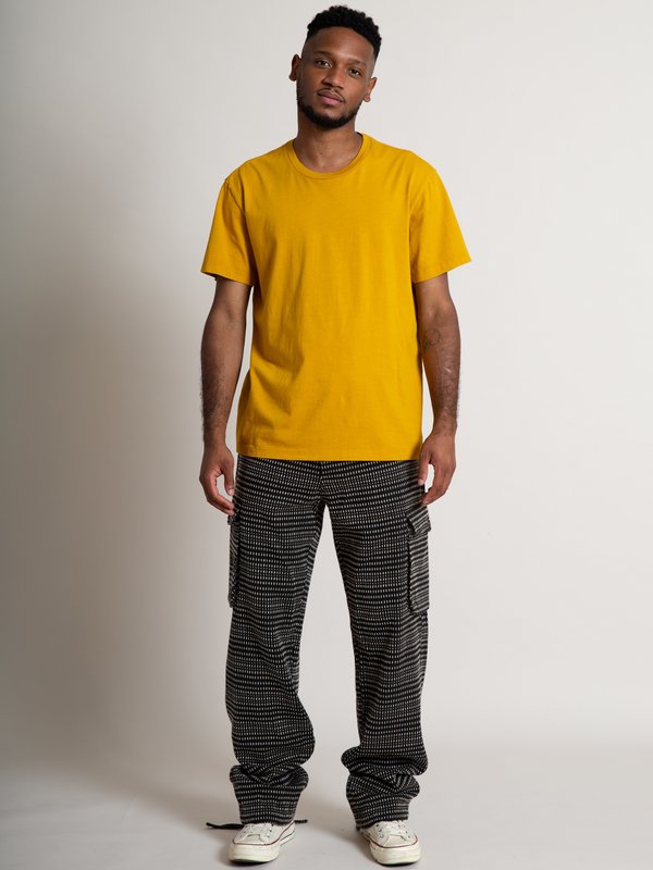 Freemans Sporting Club Cargo Pant - Black Floats Freemans Sporting Club Cargo Pant - Black Floats