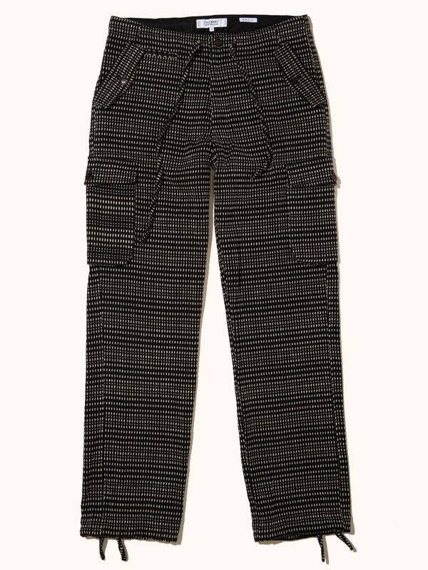 Freemans Sporting Club Cargo Pant - Black Floats Freemans Sporting Club Cargo Pant - Black Floats
