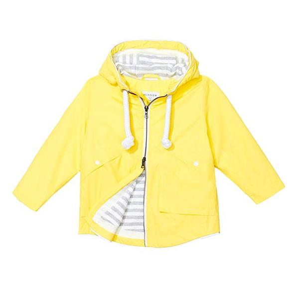 Minnow by Trout Rainwear Child Rain Jacket Yellow Minnow by Trout Rainwear Child Rain Jacket Yellow