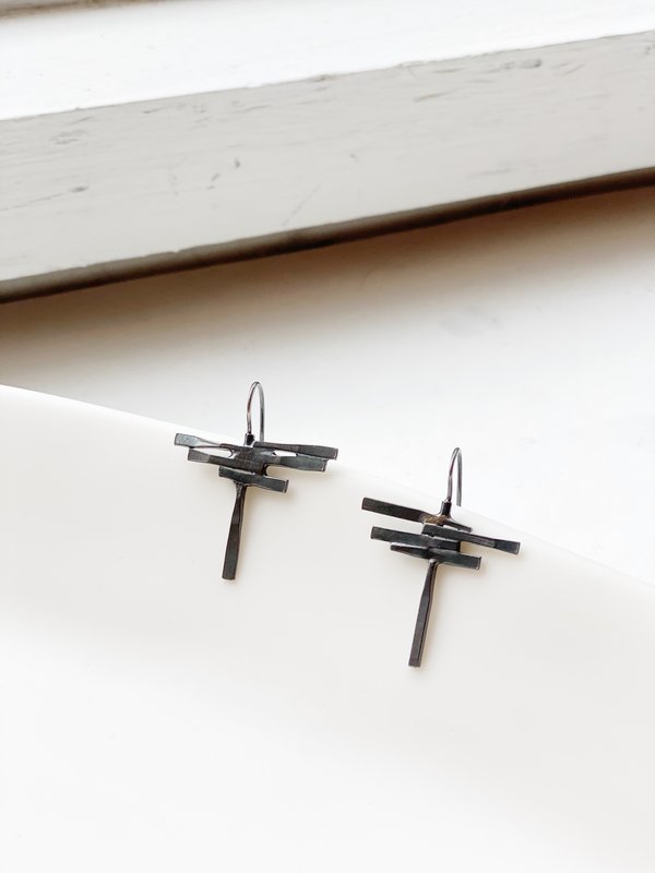 Terri Logan Earrings - Sterling silver Terri Logan Earrings - Sterling silver