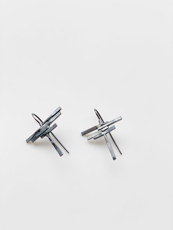 Terri Logan Earrings - Sterling silver Terri Logan Earrings - Sterling silver