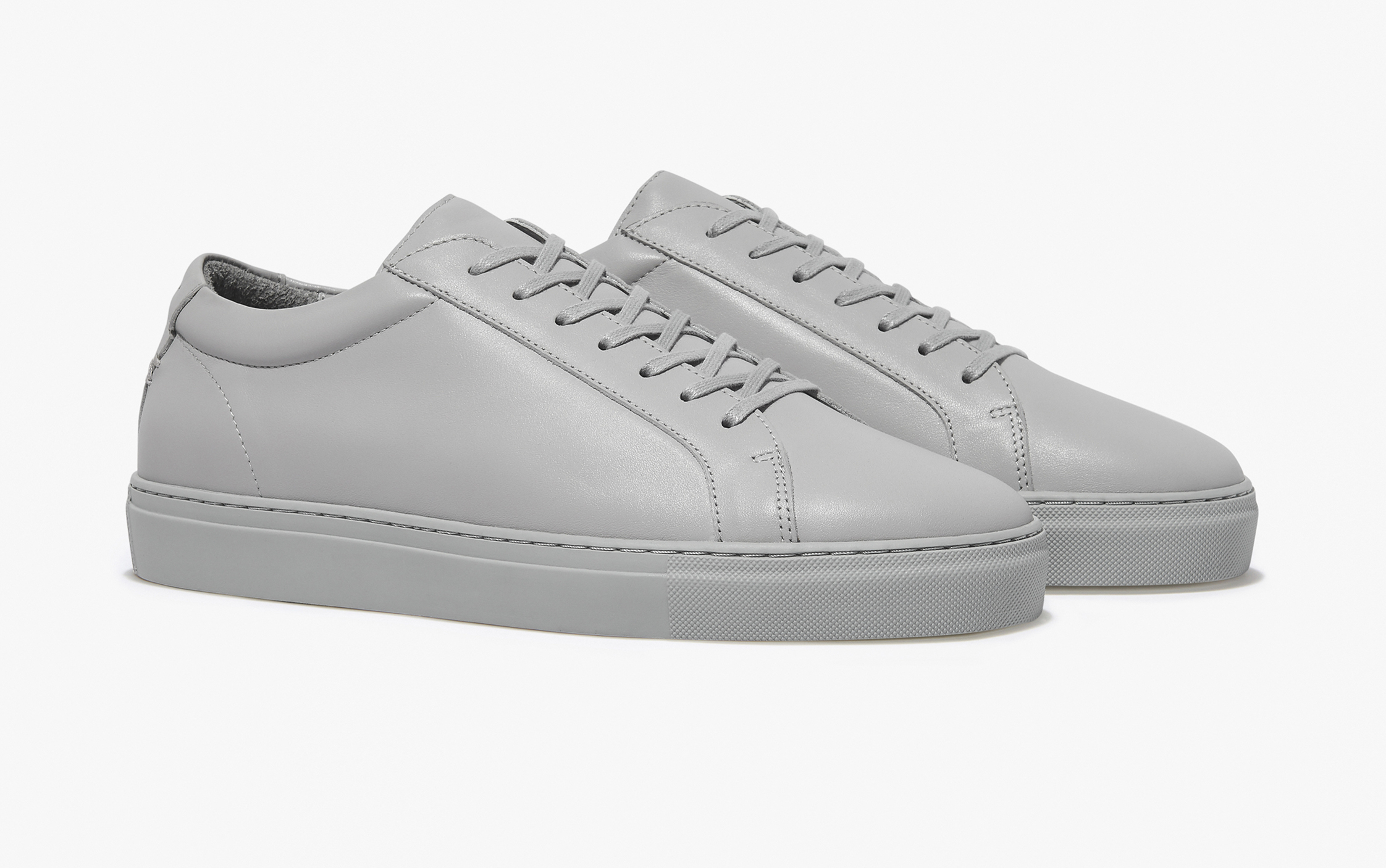 Uniform standard Series 1 Triple Mist Leather sneakers white Garmentory