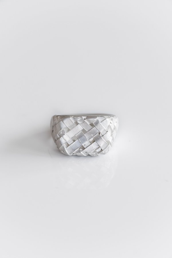 Fraser Hamilton Weaver Ring - Silver Fraser Hamilton Weaver Ring - Silver