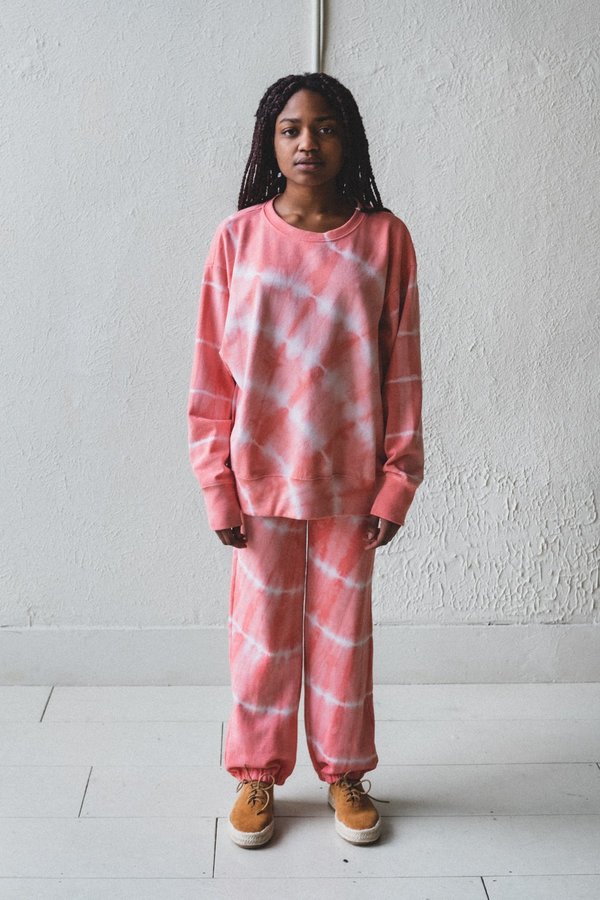 SLATER SWEATPANTS IN GRAPEFRUIT TIE DYE SLATER SWEATPANTS IN GRAPEFRUIT TIE DYE