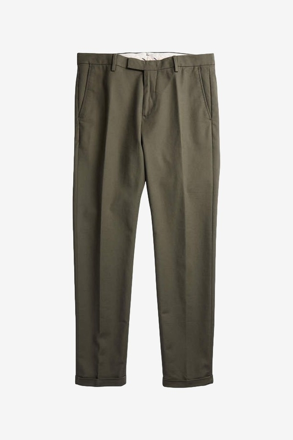 NN07 Scott Regular Cotton Chino - Army NN07 Scott Regular Cotton Chino - Army