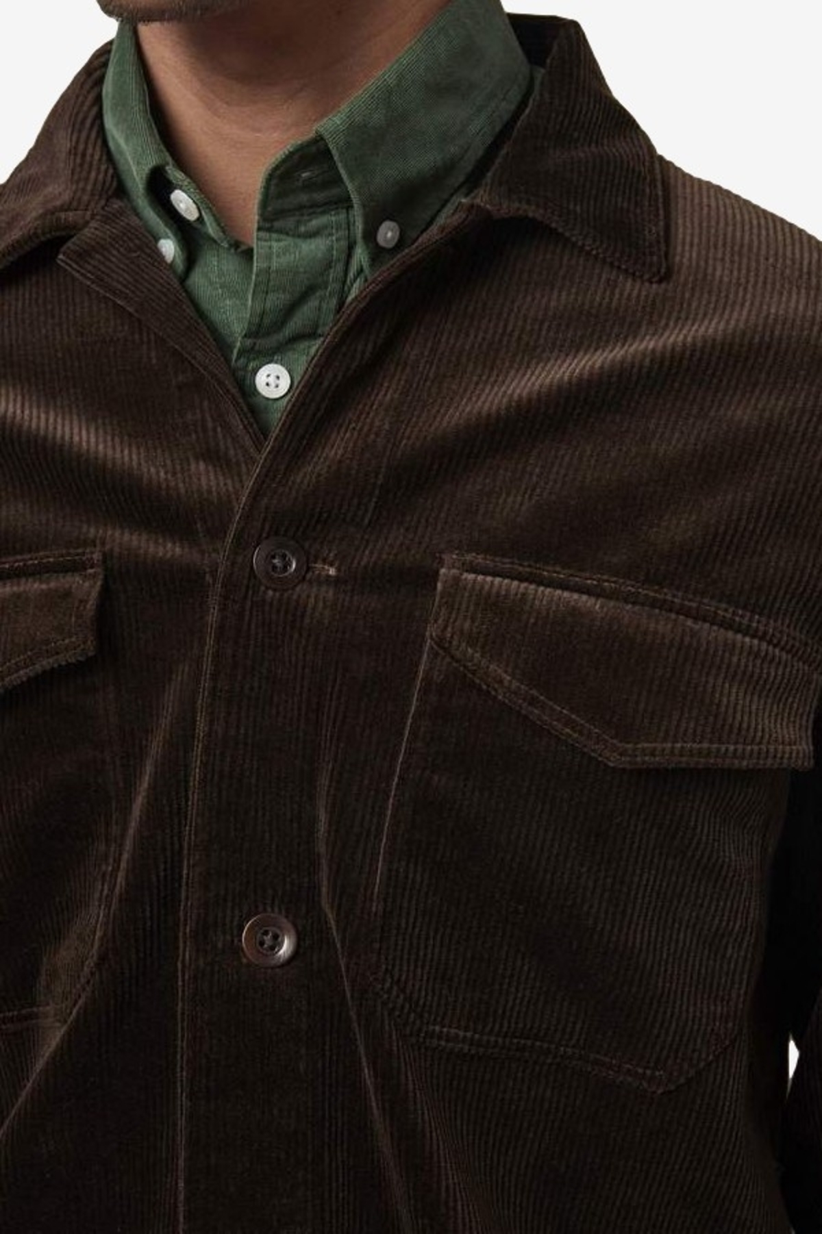 Bernard 1322 Corduroy Overshirt - Image 2 of 2
