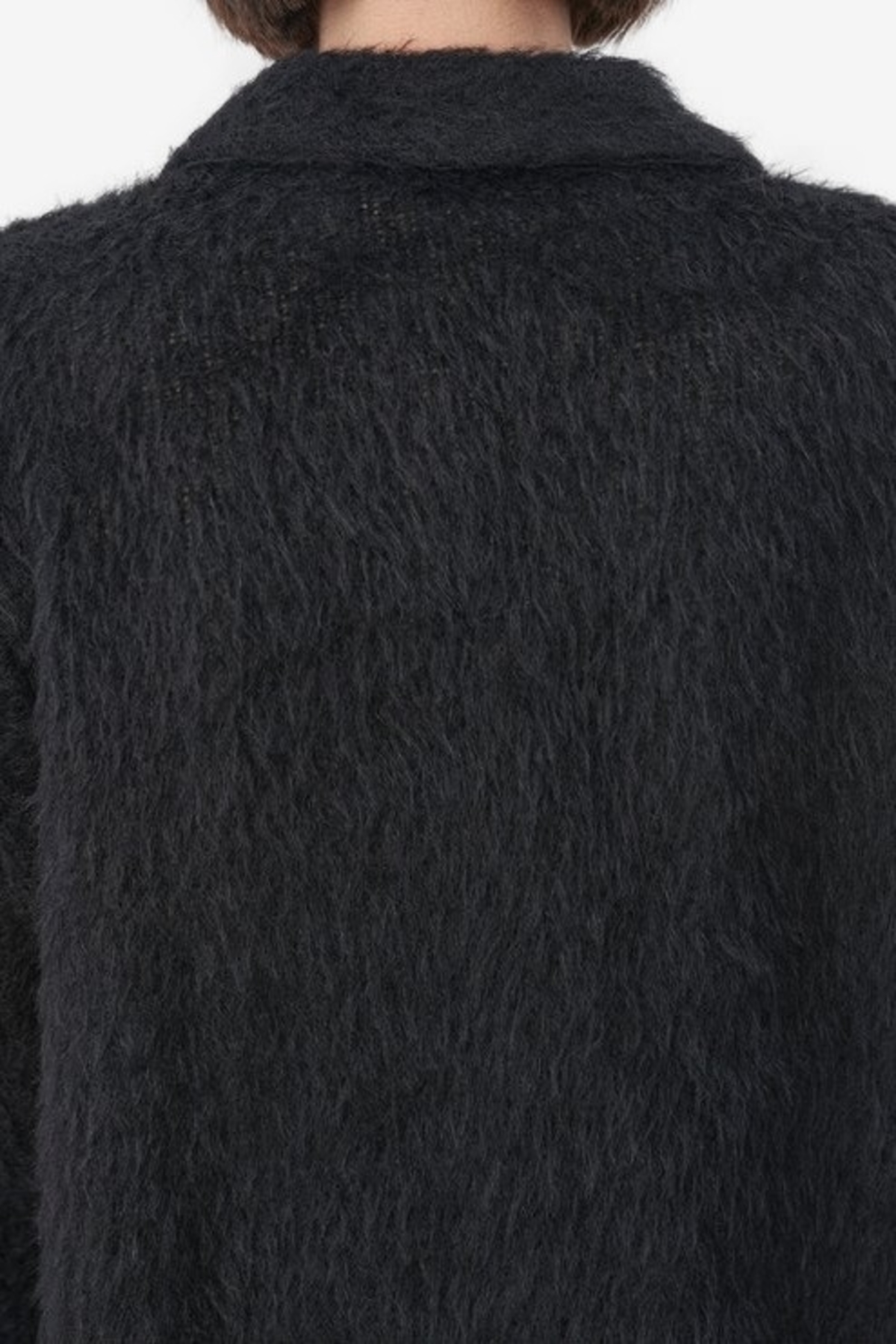トップス OUR LEGACY MOHAIR CAMP CARDIGAN size 36 Our Legacy - Camp Cardigan Black Mohair