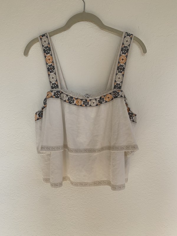 Pre-loved Madewell Tank Top - Cream Pre-loved Madewell Tank Top - Cream