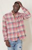 PRESIDENTS Chatham Japan Check Washed Shirt - RED/WHITE B43 - Thumbnail 2