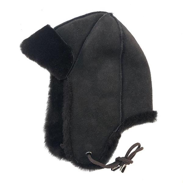 Petit Nord Baby Shearling Helmut Hat Brown Petit Nord Baby Shearling Helmut Hat Brown