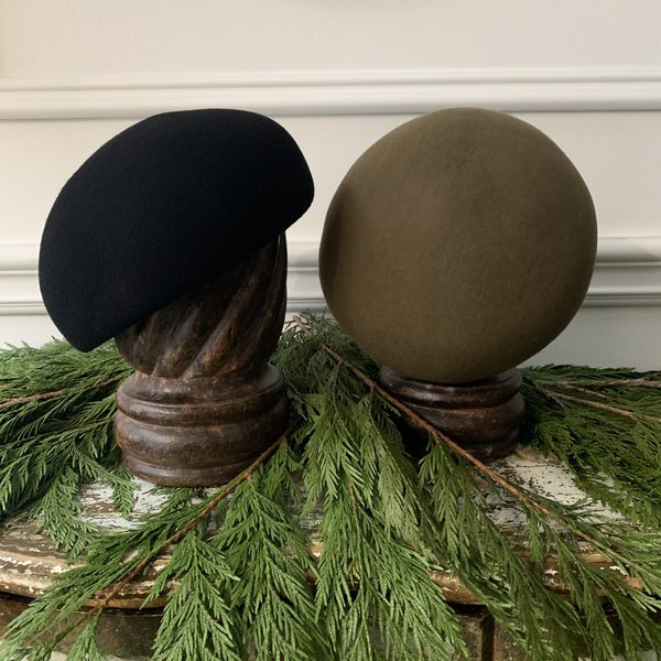 MATURE HA Wood Block Hat - Moss Green MATURE HA Wood Block Hat - Moss Green
