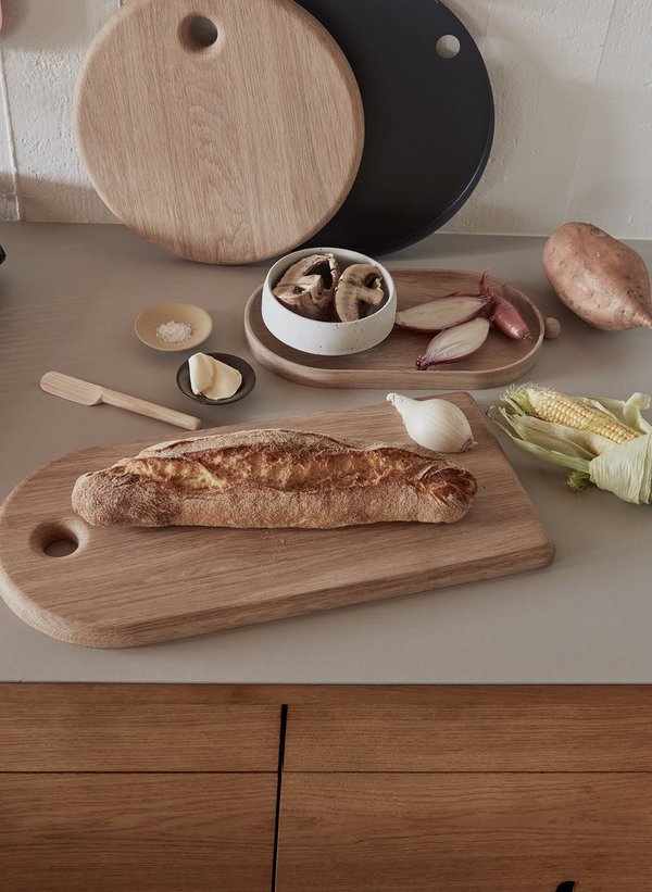 OYOY Inka Wood Tray - brown OYOY Inka Wood Tray - brown