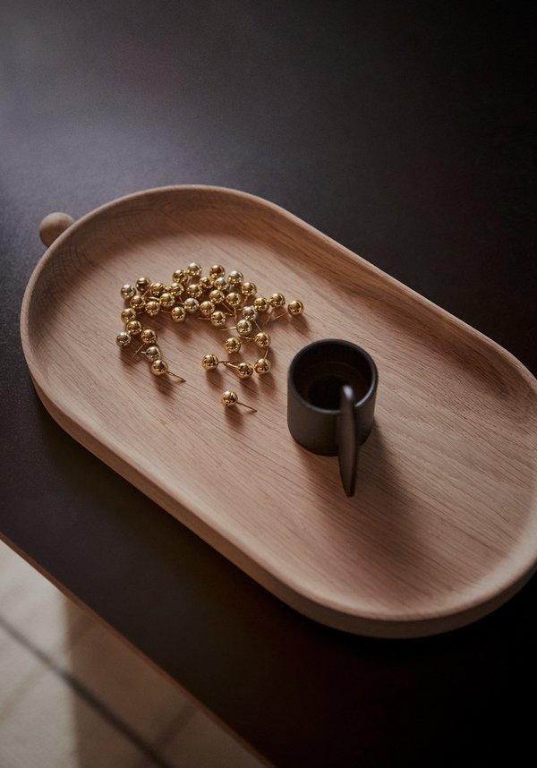 OYOY Inka Wood Tray - brown OYOY Inka Wood Tray - brown