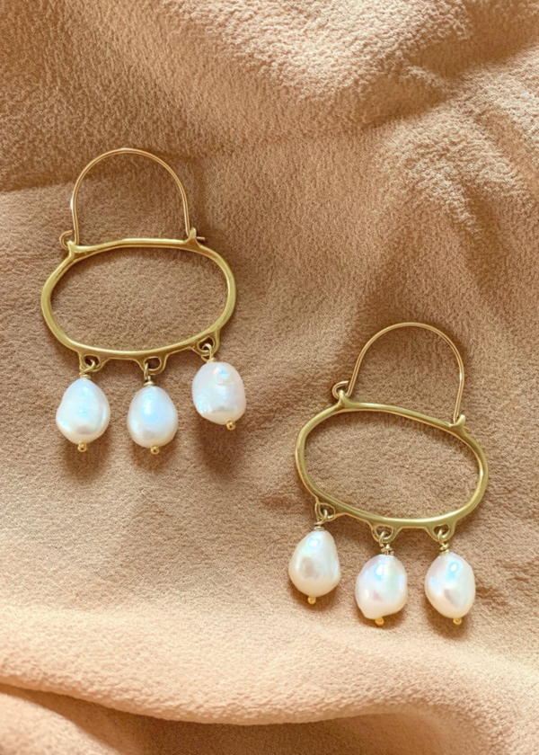 Goldeluxe Jewelry Penelope hoop earrings - 14K gold filled Goldeluxe Jewelry Penelope hoop earrings - 14K gold filled