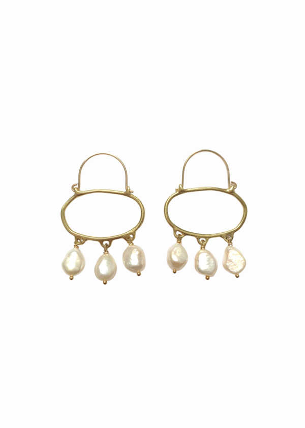 Goldeluxe Jewelry Penelope hoop earrings - 14K gold filled Goldeluxe Jewelry Penelope hoop earrings - 14K gold filled