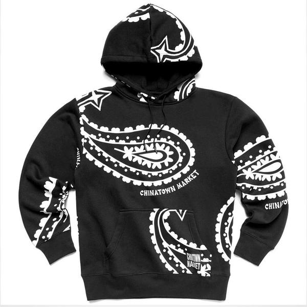 Paisley Hoodie 'Black' Paisley Hoodie 'Black'