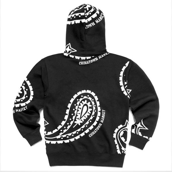 Paisley Hoodie 'Black' Paisley Hoodie 'Black'
