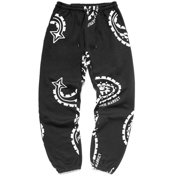 Paisley Sweatpant 'Black' Paisley Sweatpant 'Black'