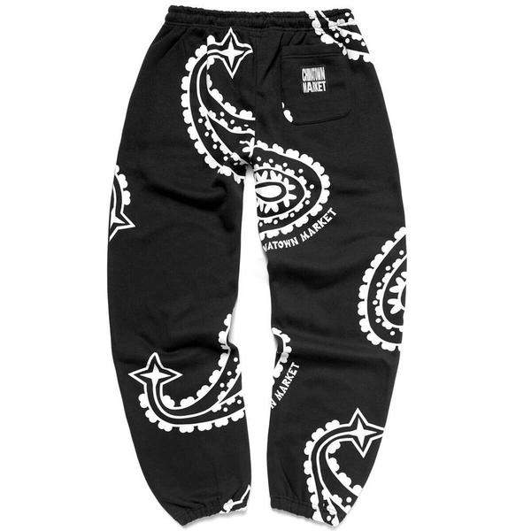 Paisley Sweatpant 'Black' Paisley Sweatpant 'Black'