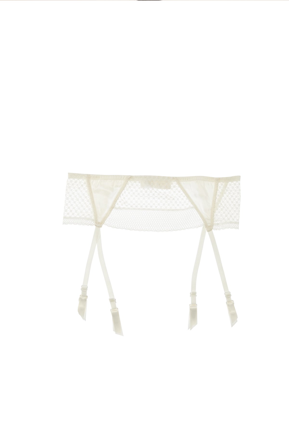 Else Bella Garter Belt Ivory Garmentory