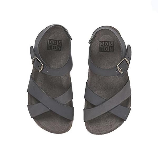 kids Bonton Child German Sandals - Grey kids Bonton Child German Sandals - Grey