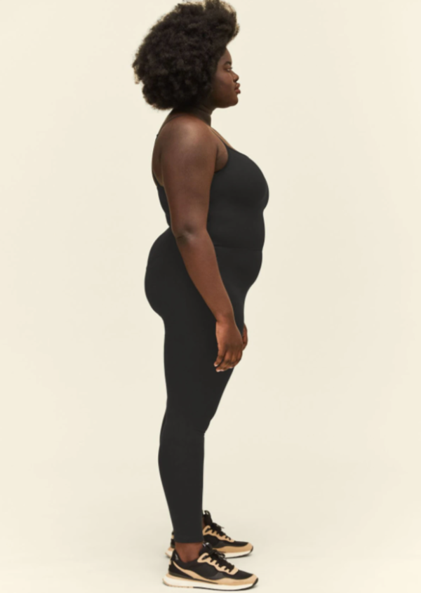 Girlfriend Collective Unitard Leggins Black Garmentory