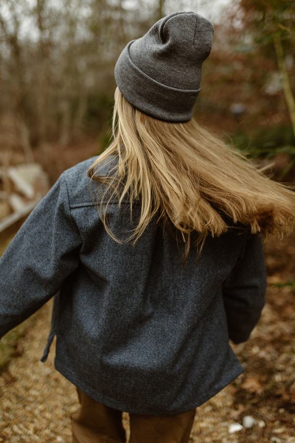 Conrado Nicole Painter Chore Jacket - Blue Wool Conrado Nicole Painter Chore Jacket - Blue Wool