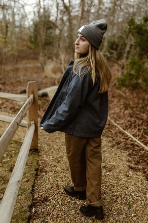 Conrado Nicole Painter Chore Jacket - Blue Wool Conrado Nicole Painter Chore Jacket - Blue Wool