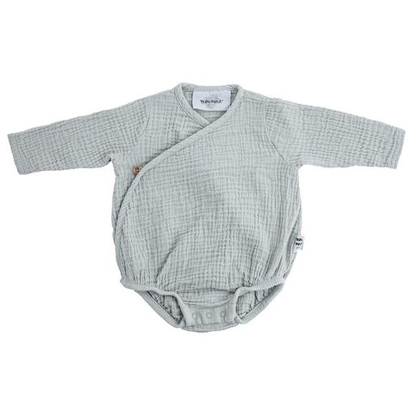 KIDS Moumout Paris Baby Flora Muslin Bodysuit KIDS Moumout Paris Baby Flora Muslin Bodysuit