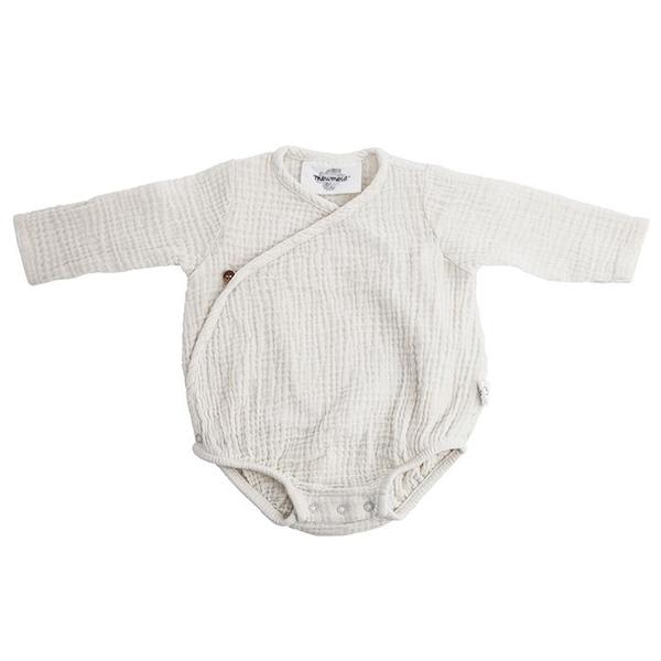 KIDS Moumout Paris Baby Flora Muslin Bodysuit KIDS Moumout Paris Baby Flora Muslin Bodysuit