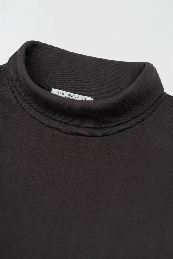 Lady White Co. Jersey turtleneck - tire black Lady White Co. Jersey turtleneck - tire black