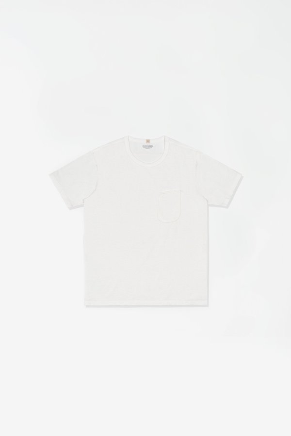 Lady White Co. Clark pocket t-shirt - white Lady White Co. Clark pocket t-shirt - white