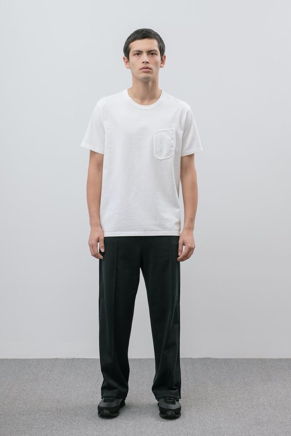 Lady White Co. Clark pocket t-shirt - white Lady White Co. Clark pocket t-shirt - white
