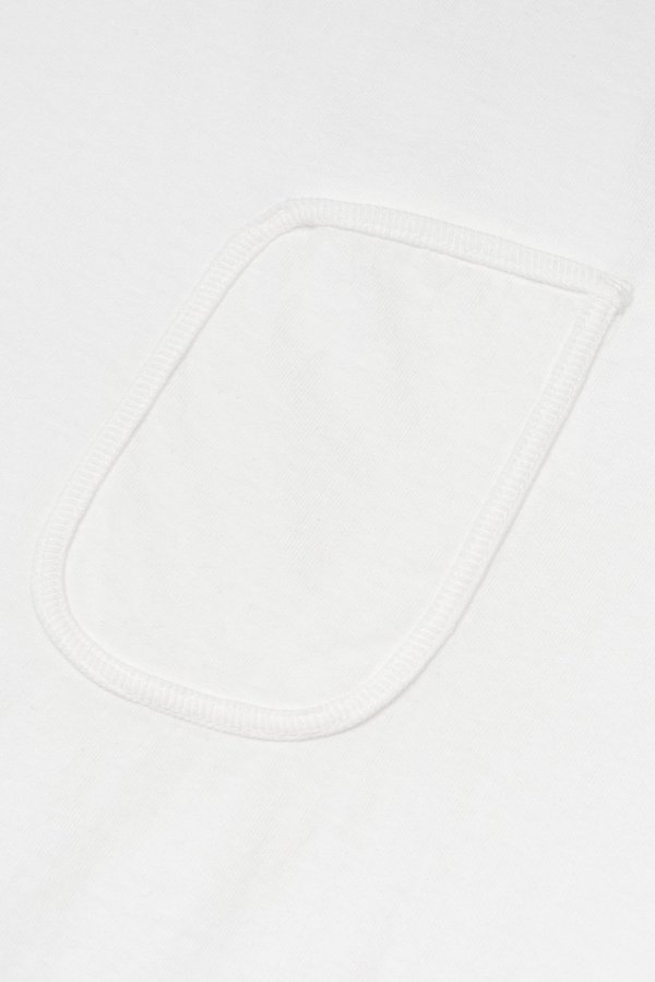 Lady White Co. Clark pocket t-shirt - white Lady White Co. Clark pocket t-shirt - white
